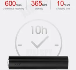 Mini grabadora de voz «600 horas»