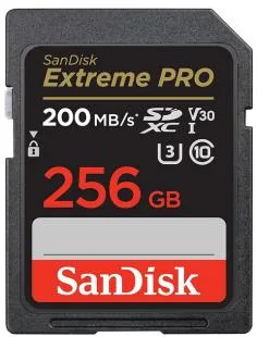 SanDisk Extreme PRO SD 256 GB